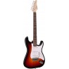 Arrow Tonecaster ST 111 Tobacco Burst Rosewood/White - Gitara elektryczna