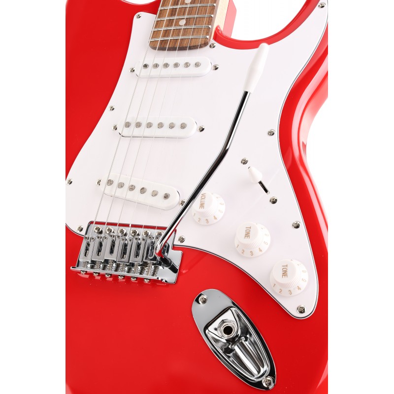 Arrow Tonecaster ST 111 Hot Rooster Rosewood/White - Gitara elektryczna