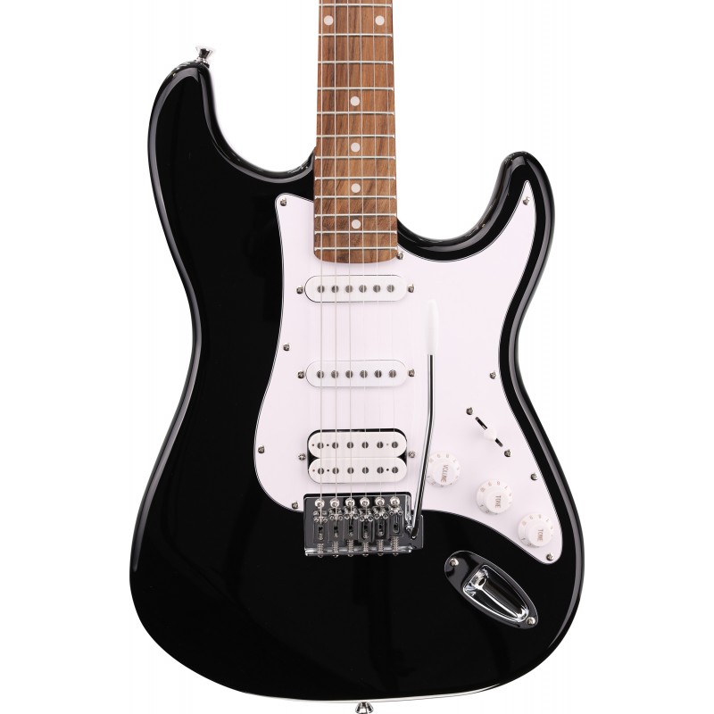 Arrow Tonecaster ST 211 Abyss Black Rosewood/White - Gitara elektryczna