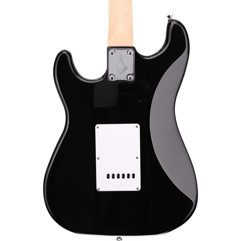Arrow Tonecaster ST 211 Abyss Black Rosewood/White - Gitara elektryczna
