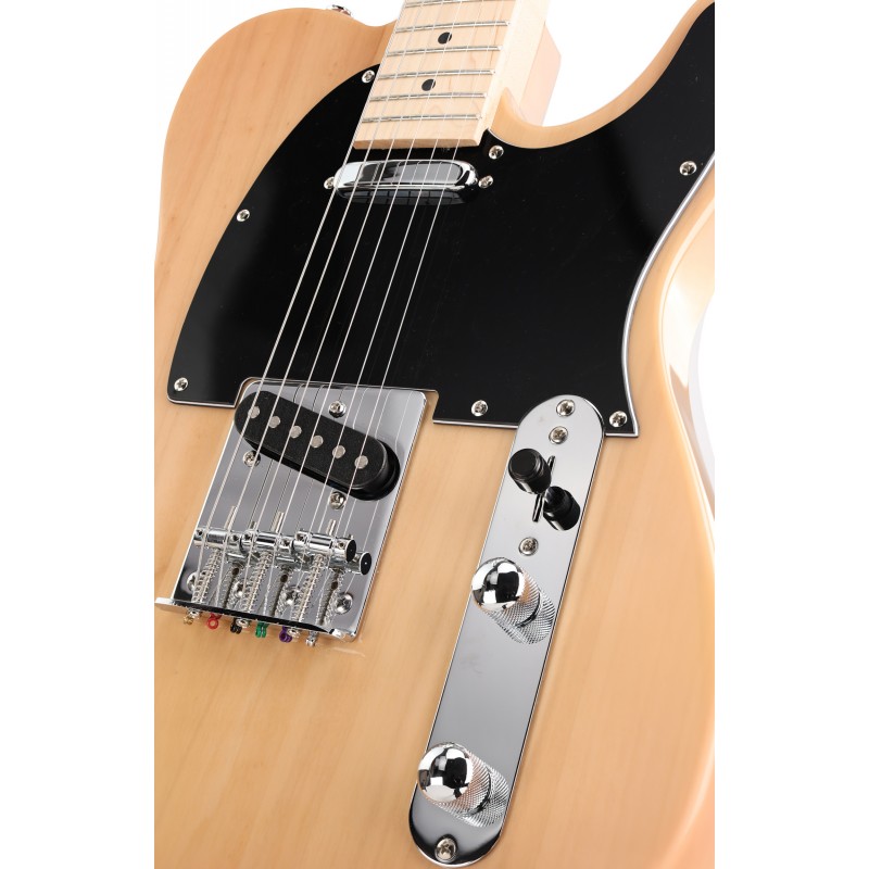 Arrow Telico TL 11 Natural Maple/Black - Gitara elektryczna