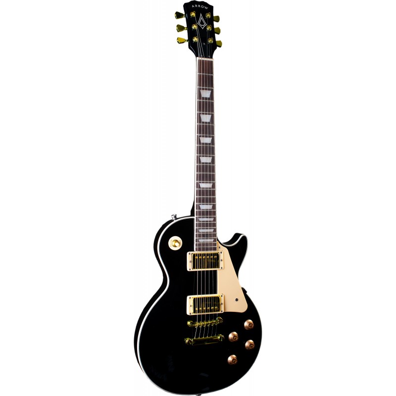 Arrow Riffster LP 22 Abyss Black Rosewood/Cream Gold-H/W - Gitara elektryczna