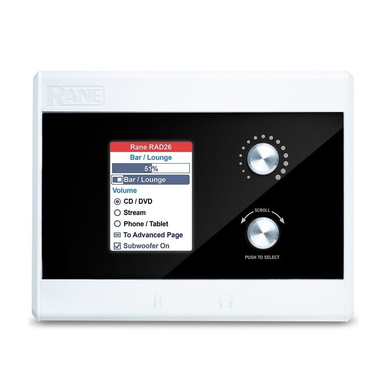 RANE RAD26 - Panel dotykowy