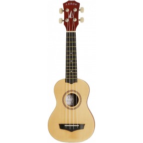 Arrow PB10 NA Soprano Natural Bright Top - Ukulele sopranowe z pokrowcem