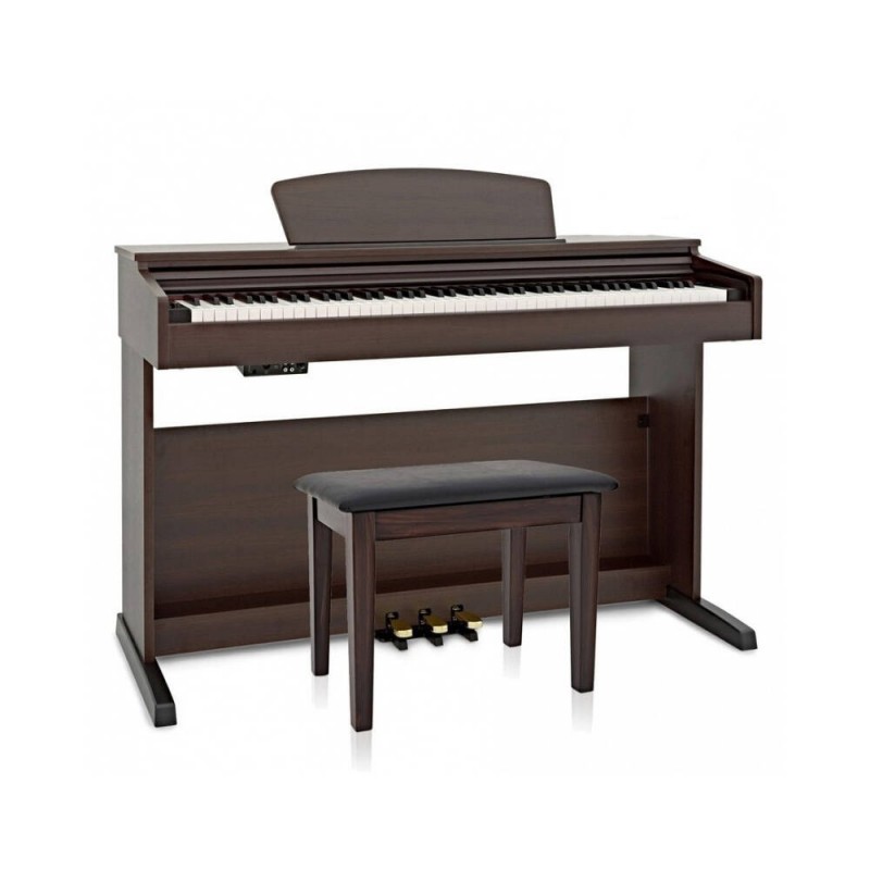 Dynatone SLP-175 RW - pianino cyfrowe - 1 - Pianina cyfrowe - Pianino cyfrowe Dynatone SLP-175 RW Elegancki design o satynowym w