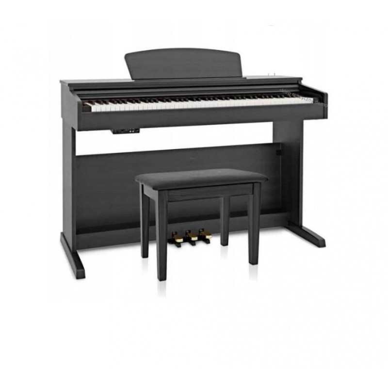 Dynatone SLP-175 BLK - pianino cyfrowe - 1 - Pianina cyfrowe - Pianino cyfrowe Dynatone SLP-175 BLK polecane jest głównie dla po