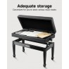 DONNER EC7164 Duet Adjustable Height Two Seater Ława do pianina na dwie osoby - 6 - Siedziska, Ławy - 