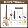 Donner EC6866 HUSH-I PRO Guitar Natural Spruce Gitara elektryczna - 4 - Gitary elektryczne - 