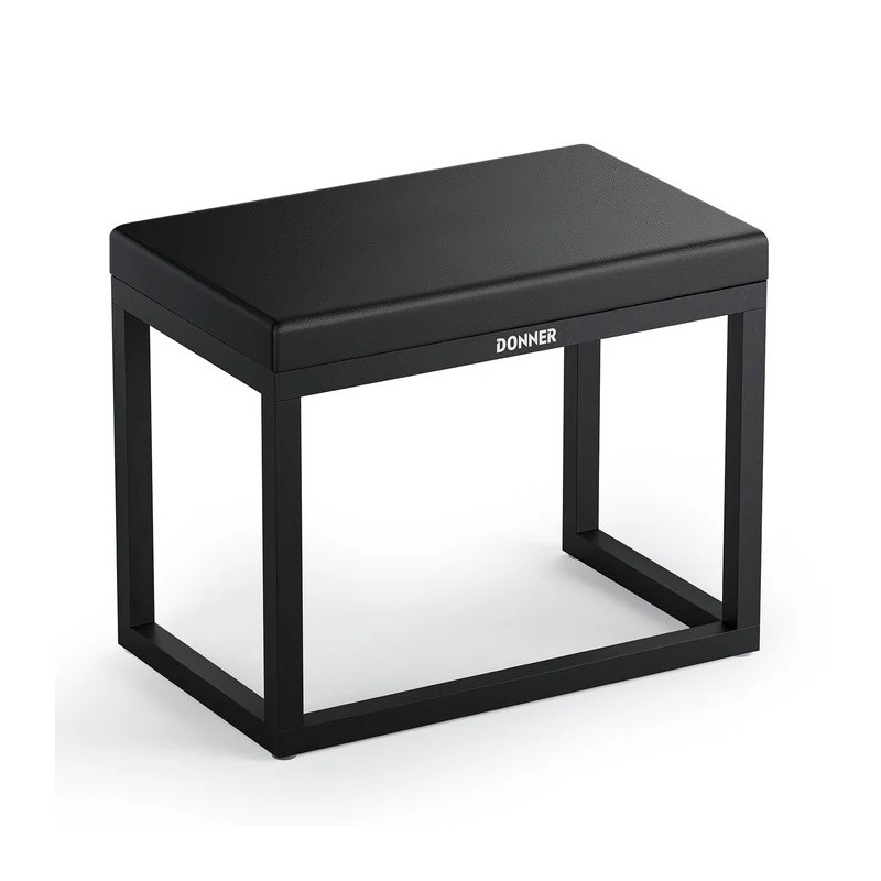 Donner DKB-200 Metal EC7088 Stołek do pianina S300 - 1 - Siedziska, Ławy - Wykonana z eleganckiego czarnego metalu i o czystych 