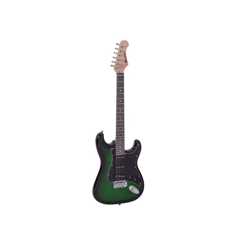 Dimavery ST-203 Greenburst - Gitara elektryczna