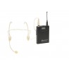 Relacart UT-222 - Nadajnik Bodypack 522-554 MHz z mikrofonem nagłownym HM-600S