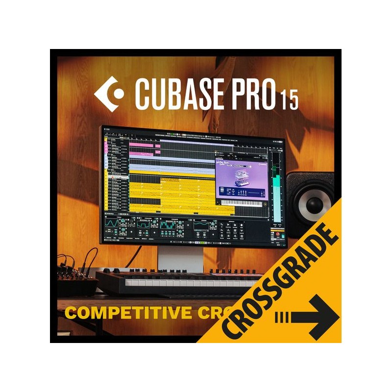 Steinberg Cubase Pro 15 Competitive Crossgrade - 1 - Crossgrade DAW, VST - Steinberg Cubase Pro 15 Competitive Crossgrade