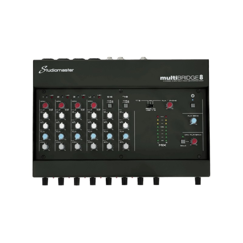 Studiomaster multiBRIDGE8 - Interfejs audio i mixer