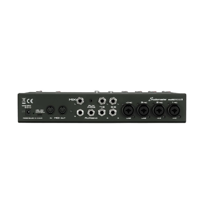 Studiomaster multiBRIDGE8 - Interfejs audio i mixer