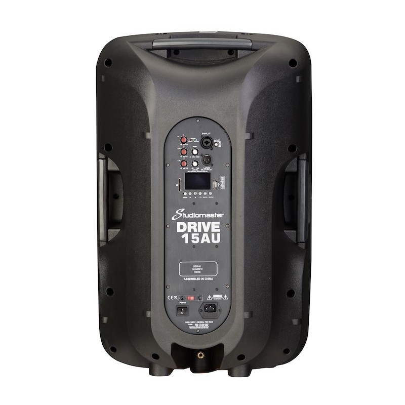 Studiomaster Drive 15AU - Kolumna 15" aktywny z media REC/PLAYER