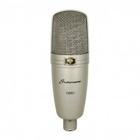Studiomaster CM51 - Mikrofon pojemnościowy