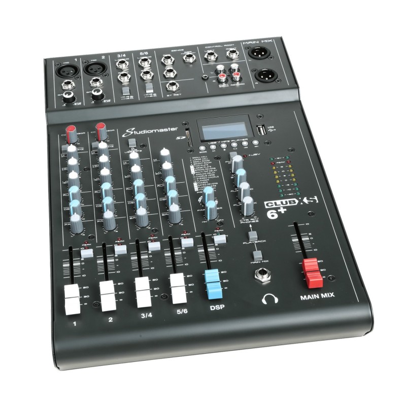 Studiomaster Club XS6+ - Mikser analogowy