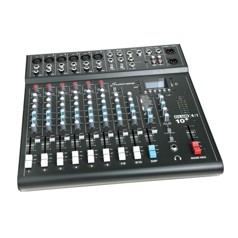 Studiomaster Club XS10+ - Mikser analogowy