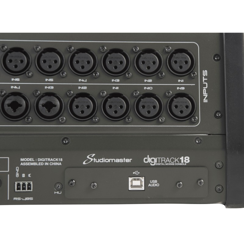 Studiomaster DigiTrack 18 - Mixer cyfrowy