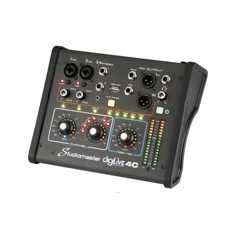 Studiomaster DigiLive 4C - Mixer cyfrowy 4-kanałowy