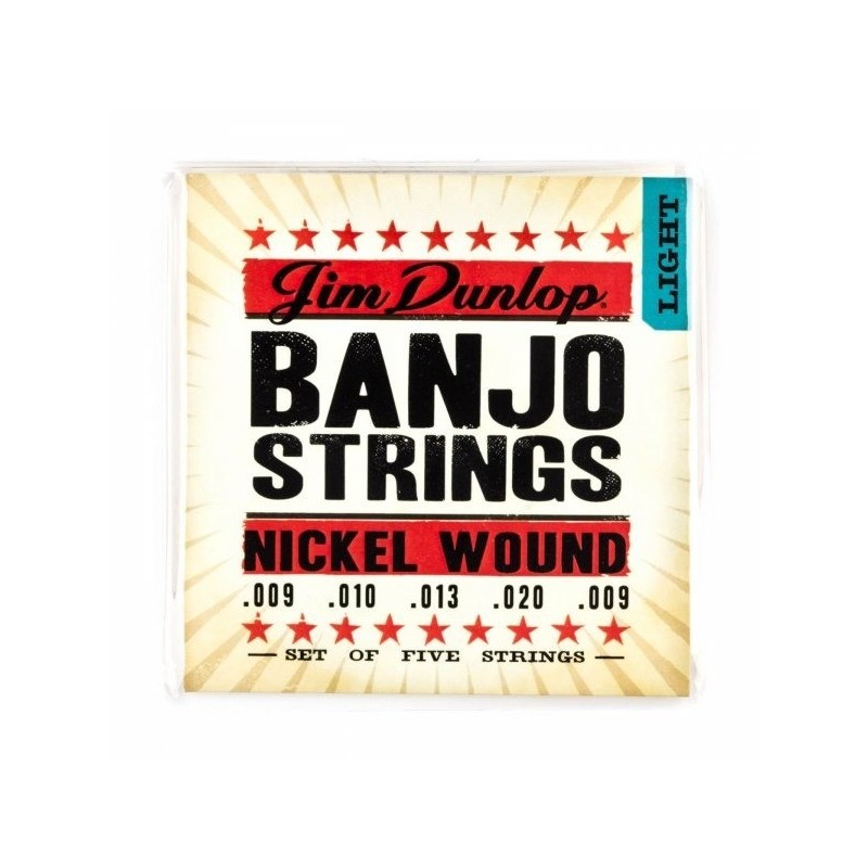 Dunlop DJN0920 - struny do banjo