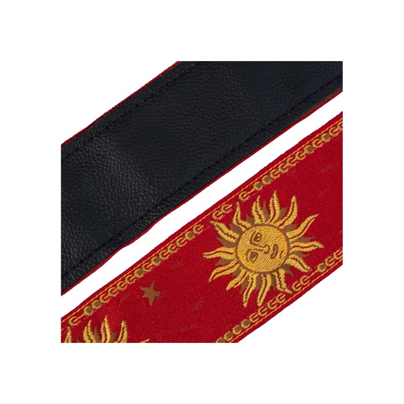 Levy's MPJG-SUN-RED - Pasek do gitary