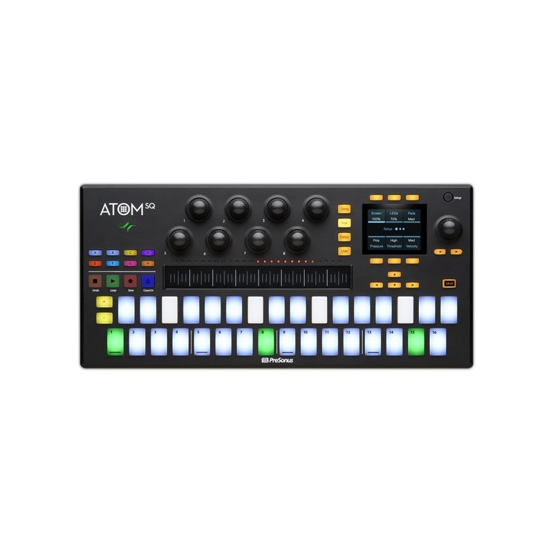 PreSonus Atom SQ - kontroler studyjny USB MIDI