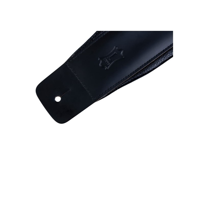 Levy's DM1PD-BLK - Skórzany pasek do gitary