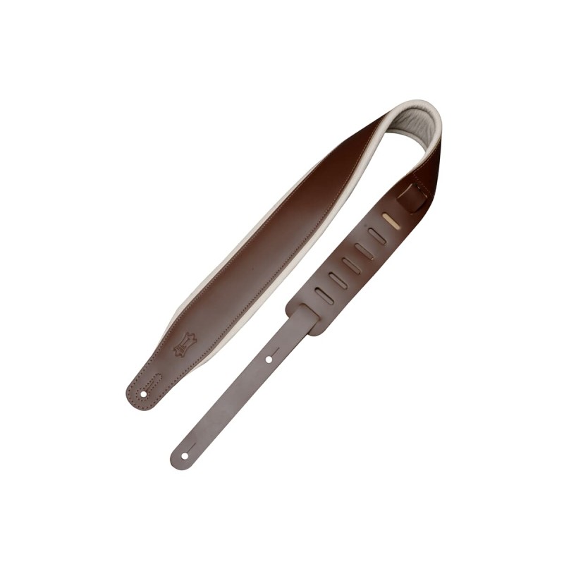 Levy's M26PD-BRN/CRM - Skórzany pasek do gitary