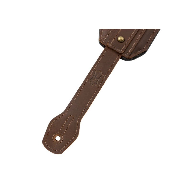 Levy's MCH11APX-BRN - Skórzany pasek do gitary