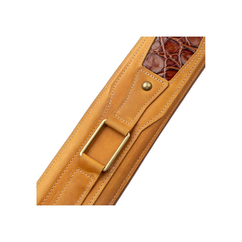 Levy's MCH11APX-TAN - Skórzany pasek do gitary