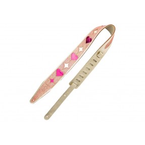 Levy's MJH317-002 - Skórzany pasek do gitary