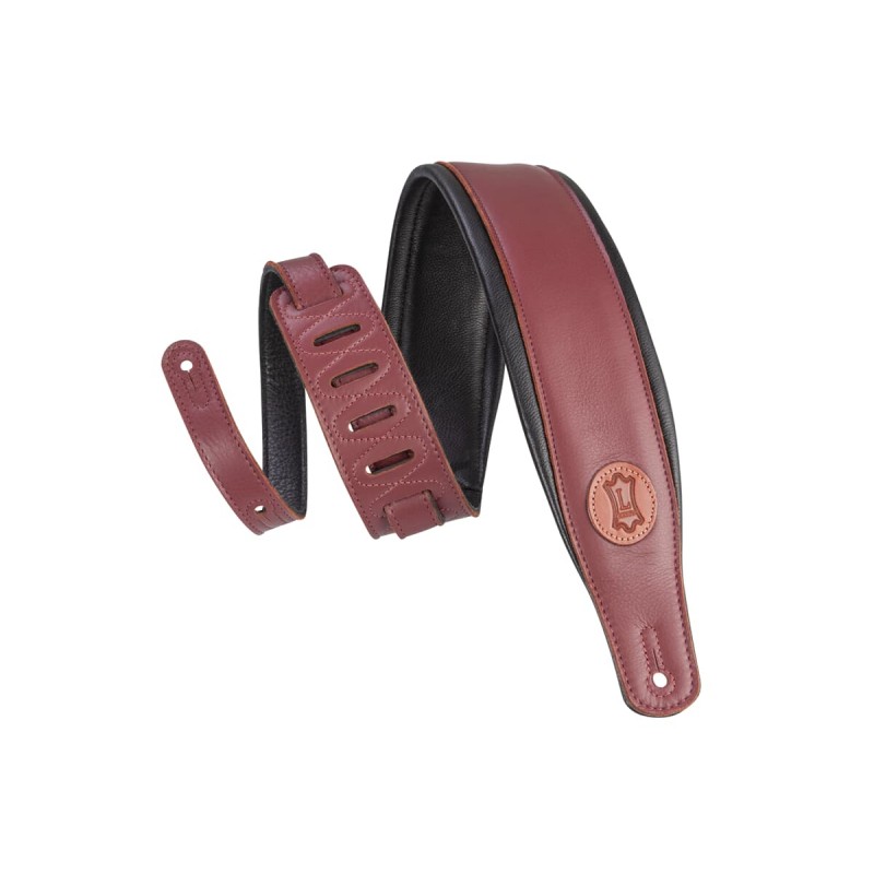 Levy's MSS2-BRG - Skórzany pasek do gitary