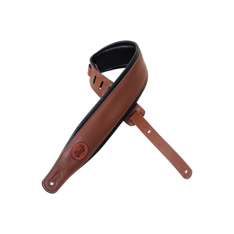 Levy's MSS2-BRN - Skórzany pasek do gitary