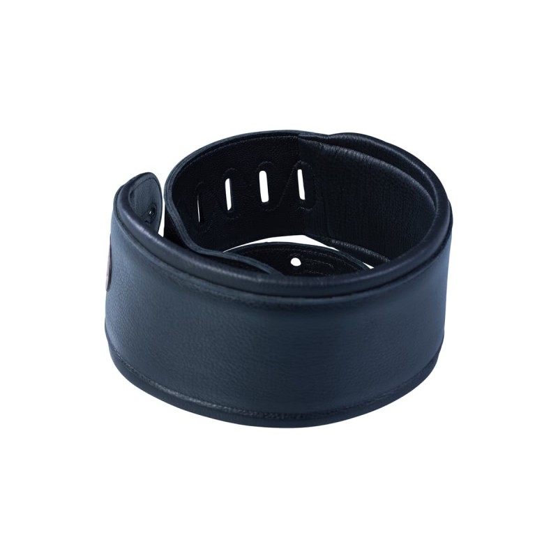 Levy's MSS2-4-BLK - Skórzany pasek do gitary basowej