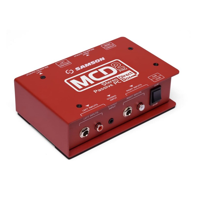 Samson S-Max MCD2 Pro - DI-box stereofoniczny pasywny