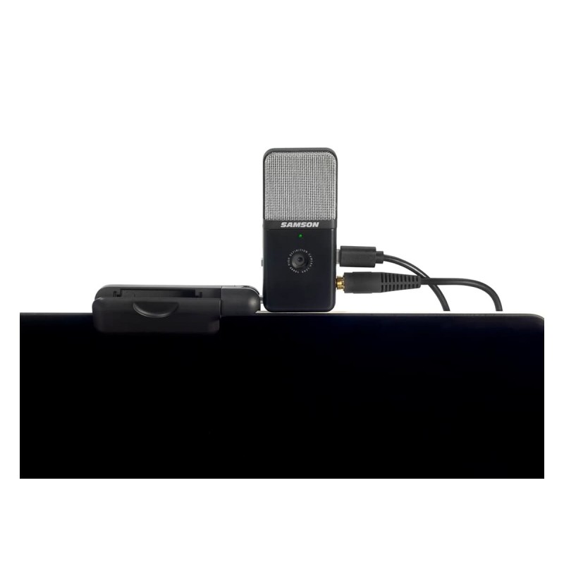 Samson Go Mic Video - Przenośny mikrofon USB z kamerą internetową HD