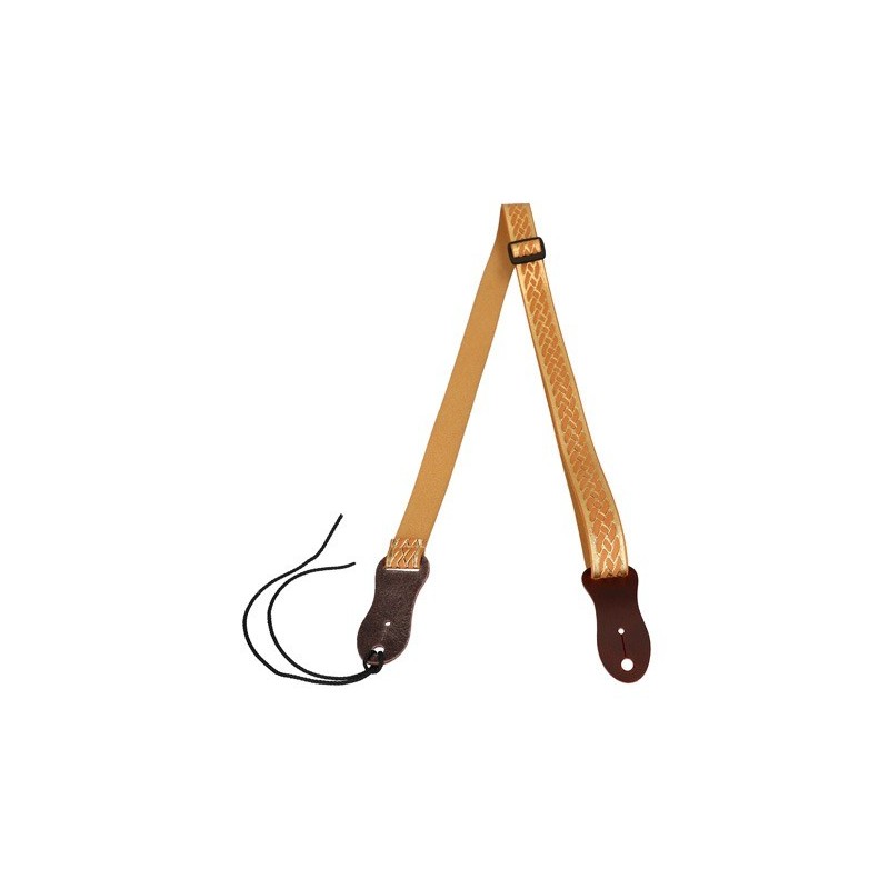 FLIGHT S46 BLACK GOLD - pasek do ukulele