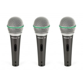 Samson Q6 3 Pack - Zestaw mikrofonów dynamicznych