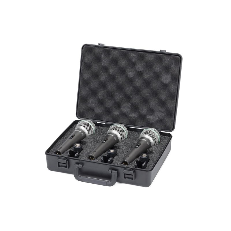 Samson Q6 3 Pack - Zestaw mikrofonów dynamicznych