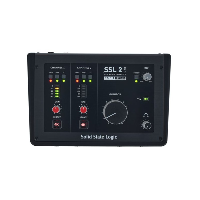 SSL 2 MKII Interfejs audio USB - 1 - Interfejsy audio - SSL 2 MKII Interfejs audio USB