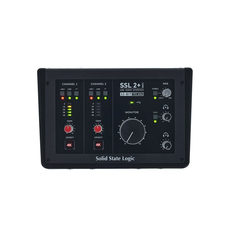 SSL 2 + MKII Interfejs audio USB - 1 - Interfejsy audio - SSL 2 + MKII Interfejs audio USB