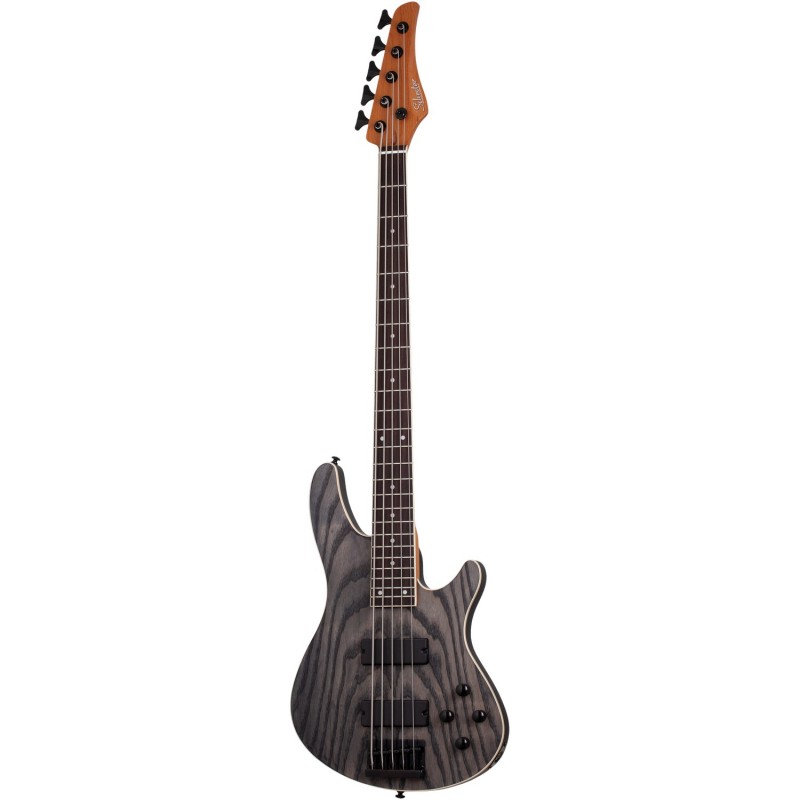 Schecter C-5 Standard Charcoal Satin - Gitara basowa