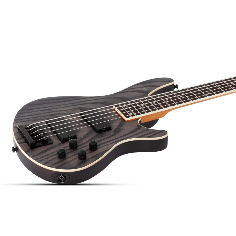 Schecter C-5 Standard Charcoal Satin - Gitara basowa