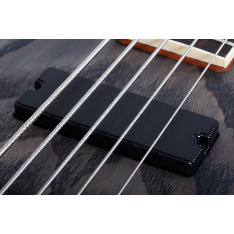 Schecter C-5 Standard Charcoal Satin - Gitara basowa
