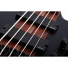 Schecter Charles Berthoud CB-5 See Thru Black Satin - Gitara basowa