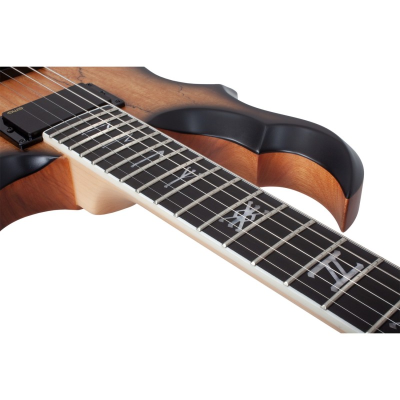Schecter Wylde Audio Wrathmaker Spalted Maple w/ Black Burst - Gitara elektryczna