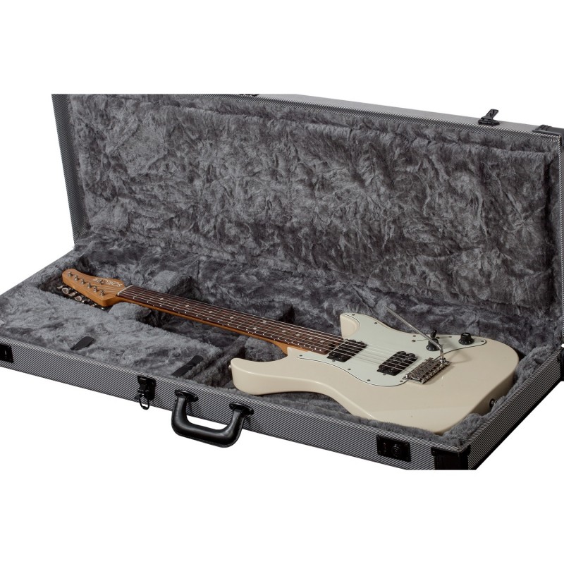 Schecter Sunset Custom USA Wembley HH Vintage White Aged Nitro - Gitara elektryczna