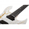 Schecter USA Sunset Extreme White and Gold Satin Crackle - Gitara elektryczna