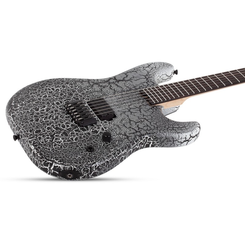 Schecter John Browne Zenith USA Signature Fracture White - Gitara elektryczna